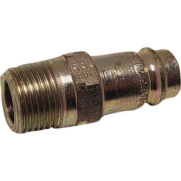 Dynabrade - Male NPT Pneumatic Hose Plug - Steel, 3/8" Body Diam - Apex Tool & Supply