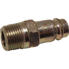 Dynabrade - Male NPT Pneumatic Hose Plug - Steel, 3/8" Body Diam - Apex Tool & Supply