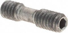 Cutting Tool Technologies - Hex Socket Differential Screw for Indexable T-Slot Milling Cutters - #8-32 Thread, For Use with Wedges - Apex Tool & Supply