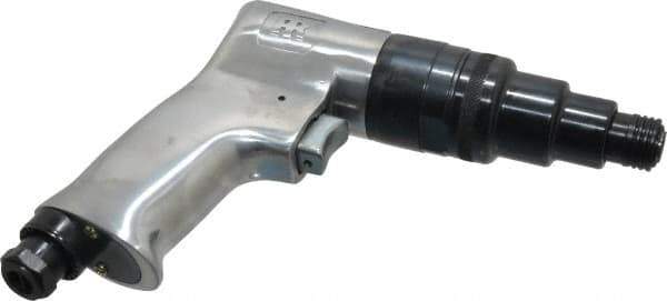 Ingersoll-Rand - 1/4" Bit Holder, 1,800 RPM, Pistol Grip Handle Air Screwdriver - 10 Ft/Lb Torque, 1/4 NPT Inlet, 29 CFM - Apex Tool & Supply