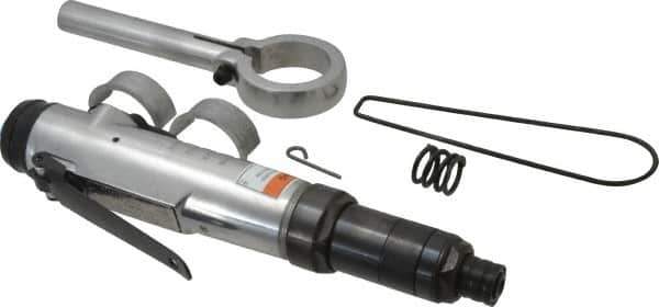 Ingersoll-Rand - 1/4" Bit Holder, 1,000 RPM, Inline Handle Air Screwdriver - 13 to 75 In/Lb Torque, 16 CFM - Apex Tool & Supply