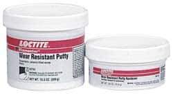 Loctite - 1 Lb Kit Gray Epoxy Resin Putty - -20 to 225°F Operating Temp, 6 hr Full Cure Time, Series 135 - Apex Tool & Supply