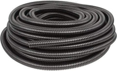 Hubbell Wiring Device-Kellems - 1" Trade Size, 100' Long, Flexible Liquidtight Conduit - PVC, 26mm ID, Black - Apex Tool & Supply
