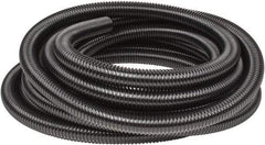Hubbell Wiring Device-Kellems - 1-1/2" Trade Size, 50' Long, Flexible Liquidtight Conduit - PVC, 40.3mm ID, Black - Apex Tool & Supply
