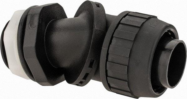 Hubbell Wiring Device-Kellems - 1" Trade, Nylon Push In Flexible Liquidtight Conduit Connector - Noninsulated - Apex Tool & Supply
