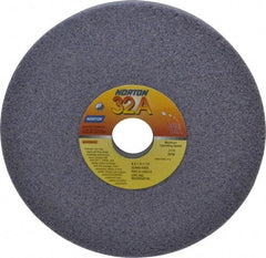 Norton - 8" Diam x 1-1/4" Hole x 1" Thick, I Hardness, 46 Grit Surface Grinding Wheel - Aluminum Oxide, Type 5, Coarse Grade, 3,105 Max RPM, Vitrified Bond, One-Side Recess - Apex Tool & Supply