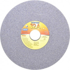 Norton - 8" Diam x 1-1/4" Hole x 1" Thick, K Hardness, 46 Grit Surface Grinding Wheel - Aluminum Oxide, Type 1, Coarse Grade, 3,600 Max RPM, Vitrified Bond, No Recess - Apex Tool & Supply