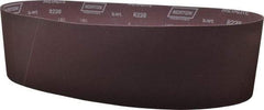 Norton - 6" Wide x 48" OAL, 180 Grit, Aluminum Oxide Abrasive Belt - Aluminum Oxide, Very Fine, Coated, X Weighted Cloth Backing, Series R228 - Apex Tool & Supply