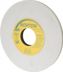 Norton - 12" Diam x 3" Hole x 3/4" Thick, J Hardness, 46 Grit Surface Grinding Wheel - Aluminum Oxide, Type 1, Coarse Grade, 2,070 Max RPM, Vitrified Bond, No Recess - Apex Tool & Supply