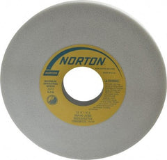 Norton - 12" Diam x 3" Hole x 1" Thick, J Hardness, 46 Grit Surface Grinding Wheel - Aluminum Oxide, Type 1, Coarse Grade, 2,070 Max RPM, Vitrified Bond, No Recess - Apex Tool & Supply