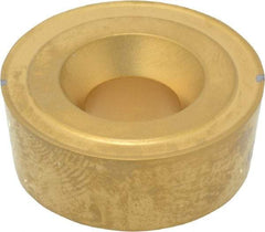 Kennametal - RCMH86 K Grade KC850 Carbide Turning Insert - TiC/TiCN/TiN Finish, Round, 1" Inscr Circle, 3/8" Thick - Apex Tool & Supply