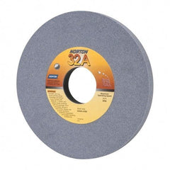 Norton - 12" Diam x 3" Hole x 1" Thick, J Hardness, 60 Grit Surface Grinding Wheel - Aluminum Oxide, Type 1, Medium Grade, 2,070 Max RPM, Vitrified Bond, No Recess - Apex Tool & Supply