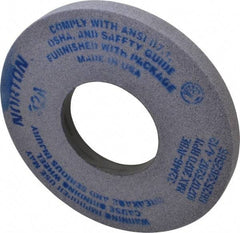 Norton - 12" Diam x 5" Hole x 1" Thick, I Hardness, 46 Grit Surface Grinding Wheel - Aluminum Oxide, Type 1, Coarse Grade, 2,070 Max RPM, Vitrified Bond, No Recess - Apex Tool & Supply