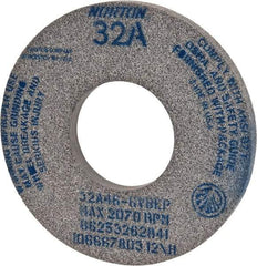 Norton - 12" Diam x 5" Hole x 1" Thick, G Hardness, 46 Grit Surface Grinding Wheel - Aluminum Oxide, Type 1, Coarse Grade, 2,070 Max RPM, Vitrified Bond, No Recess - Apex Tool & Supply