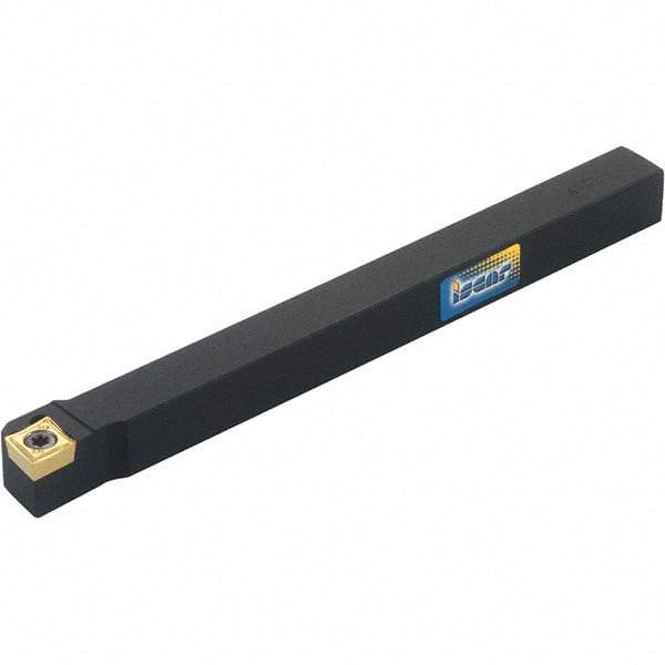 Iscar - SCLC, Left Hand Cut, 1" Shank Height x 1" Shank Width, Neutral Rake Indexable Turning Toolholder - 6" OAL, CC.T 43.. Insert Compatibility, Series Isoturn - Apex Tool & Supply