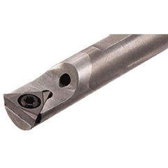 Iscar - 17.3mm Min Bore Diam, 180mm OAL, 16mm Shank Diam, A-STFP-X Indexable Boring Bar - TPG.. 1103.. Insert - Apex Tool & Supply