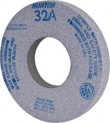 Norton - 12" Diam x 5" Hole x 1-1/2" Thick, H Hardness, 46 Grit Surface Grinding Wheel - Aluminum Oxide, Type 1, Coarse Grade, 2,070 Max RPM, Vitrified Bond, No Recess - Apex Tool & Supply