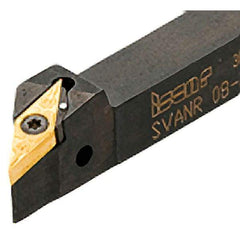 Iscar - SVAN, Right Hand Cut, 5/8" Shank Height x 5/8" Shank Width, Negative Rake Indexable Turning Toolholder - 4" OAL, VN..2.5-.. Insert Compatibility, Series Isoturn - Apex Tool & Supply