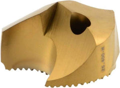 Seco - Series SD100, 25.4mm Diam 140° Replaceable Drill Tip - Carbide, TiAlN Finish, Through Coolant - Apex Tool & Supply
