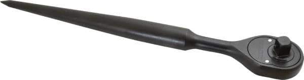 Proto - 1/2" Drive Pear Head Ratchet - Black Oxide Finish, 14" OAL - Apex Tool & Supply