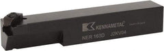 Kennametal - External Thread, Right Hand Cut, 25.4mm Shank Width x 25.4mm Shank Height Indexable Threading Toolholder - 152.4mm OAL, N.3L Insert Compatibility, NE Toolholder, Series Top Notch - Apex Tool & Supply