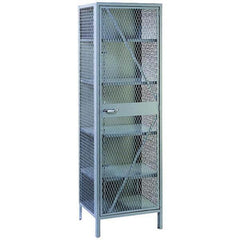 Lyon - 4 Shelf Locking Storage Cabinet - Apex Tool & Supply
