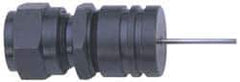 TESA Brown & Sharpe - Round Depth Gage Base - 0.052 (Contact Point) Inch Base Hole Diameter, Use with Dial Depth Gages - Apex Tool & Supply
