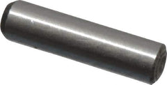 Value Collection - 1/16" Diam x 1/4" Pin Length Grade 8 Alloy Steel Standard Dowel Pin - C 50-58 Hardness, 800 Lb Breaking Strength, 1 Beveled & 1 Rounded End - Apex Tool & Supply