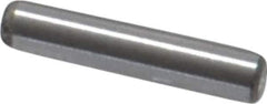 Value Collection - 1/16" Diam x 5/16" Pin Length Grade 8 Alloy Steel Standard Dowel Pin - C 50-58 Hardness, 800 Lb Breaking Strength, 1 Beveled & 1 Rounded End - Apex Tool & Supply