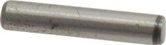 Value Collection - 3/32" Diam x 1/2" Pin Length Grade 8 Alloy Steel Standard Dowel Pin - C 50-58 Hardness, 1,800 Lb Breaking Strength, 1 Beveled & 1 Rounded End - Apex Tool & Supply