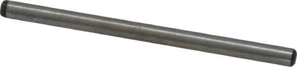 Value Collection - 1/8" Diam x 2" Pin Length Grade 8 Alloy Steel Standard Dowel Pin - C 50-58 Hardness, 3,200 Lb Breaking Strength, 1 Beveled & 1 Rounded End - Apex Tool & Supply