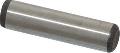 Value Collection - 3/16" Diam x 3/4" Pin Length Grade 8 Alloy Steel Standard Dowel Pin - C 50-58 Hardness, 7,200 Lb Breaking Strength, 1 Beveled & 1 Rounded End - Apex Tool & Supply