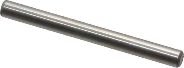 Value Collection - 3/16" Diam x 2" Pin Length Grade 8 Alloy Steel Standard Dowel Pin - C 50-58 Hardness, 7,200 Lb Breaking Strength, 1 Beveled & 1 Rounded End - Apex Tool & Supply