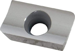 Kyocera - APET160416 Grade KW10 Carbide Milling Insert - Uncoated, 3/16" Thick, 3/8" Inscribed Circle, 0.06" Corner Radius - Apex Tool & Supply