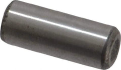Value Collection - 1/4" Diam x 5/8" Pin Length Grade 8 Alloy Steel Standard Dowel Pin - C 50-58 Hardness, 12,800 Lb Breaking Strength, 1 Beveled & 1 Rounded End - Apex Tool & Supply