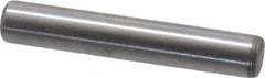 Value Collection - 1/4" Diam x 1-1/2" Pin Length Grade 8 Alloy Steel Standard Dowel Pin - C 50-58 Hardness, 12,800 Lb Breaking Strength, 1 Beveled & 1 Rounded End - Apex Tool & Supply