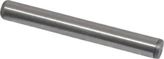 Value Collection - 1/4" Diam x 2" Pin Length Grade 8 Alloy Steel Standard Dowel Pin - C 50-58 Hardness, 12,800 Lb Breaking Strength, 1 Beveled & 1 Rounded End - Apex Tool & Supply