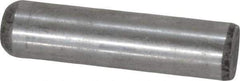 Value Collection - 5/16" Diam x 1-1/4" Pin Length Grade 8 Alloy Steel Standard Dowel Pin - C 50-58 Hardness, 20,000 Lb Breaking Strength, 1 Beveled & 1 Rounded End - Apex Tool & Supply