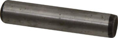 Value Collection - 5/16" Diam x 1-1/2" Pin Length Grade 8 Alloy Steel Standard Dowel Pin - C 50-58 Hardness, 20,000 Lb Breaking Strength, 1 Beveled & 1 Rounded End - Apex Tool & Supply
