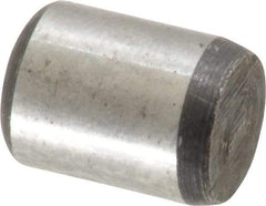 Value Collection - 3/8" Diam x 1/2" Pin Length Grade 8 Alloy Steel Standard Dowel Pin - C 50-58 Hardness, 28,700 Lb Breaking Strength, 1 Beveled & 1 Rounded End - Apex Tool & Supply