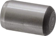 Value Collection - 3/8" Diam x 5/8" Pin Length Grade 8 Alloy Steel Standard Dowel Pin - C 50-58 Hardness, 28,700 Lb Breaking Strength, 1 Beveled & 1 Rounded End - Apex Tool & Supply