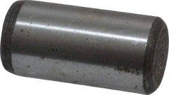 Value Collection - 3/8" Diam x 3/4" Pin Length Grade 8 Alloy Steel Standard Dowel Pin - C 50-58 Hardness, 28,700 Lb Breaking Strength, 1 Beveled & 1 Rounded End - Apex Tool & Supply