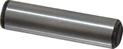 Value Collection - 3/8" Diam x 1-1/2" Pin Length Grade 8 Alloy Steel Standard Dowel Pin - C 50-58 Hardness, 28,700 Lb Breaking Strength, 1 Beveled & 1 Rounded End - Apex Tool & Supply