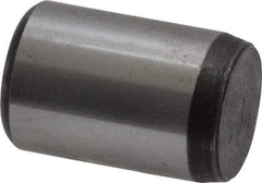 Value Collection - 1/2" Diam x 3/4" Pin Length Grade 8 Alloy Steel Standard Dowel Pin - C 50-58 Hardness, 51,000 Lb Breaking Strength, 1 Beveled & 1 Rounded End - Apex Tool & Supply