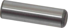 Value Collection - 1/2" Diam x 1-3/4" Pin Length Grade 8 Alloy Steel Standard Dowel Pin - C 50-58 Hardness, 51,000 Lb Breaking Strength, 1 Beveled & 1 Rounded End - Apex Tool & Supply
