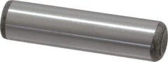 Value Collection - 1/2" Diam x 2" Pin Length Grade 8 Alloy Steel Standard Dowel Pin - C 50-58 Hardness, 51,000 Lb Breaking Strength, 1 Beveled & 1 Rounded End - Apex Tool & Supply