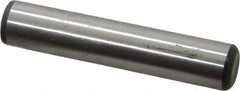 Value Collection - 1/2" Diam x 2-1/2" Pin Length Grade 8 Alloy Steel Standard Dowel Pin - C 50-58 Hardness, 51,000 Lb Breaking Strength, 1 Beveled & 1 Rounded End - Apex Tool & Supply