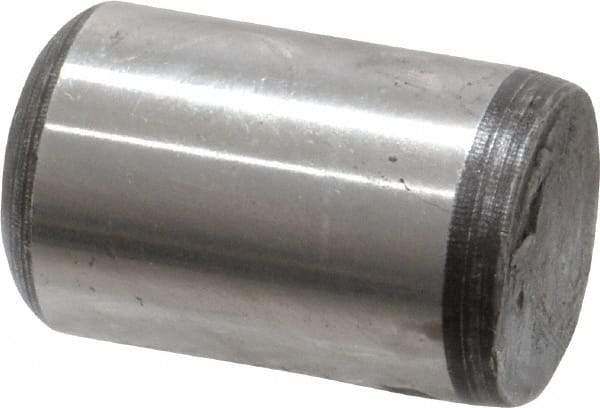 Value Collection - 5/8" Diam x 1" Pin Length Grade 8 Alloy Steel Standard Dowel Pin - C 50-58 Hardness, 79,800 Lb Breaking Strength, 1 Beveled & 1 Rounded End - Apex Tool & Supply