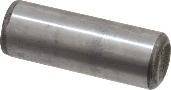 Value Collection - 5/8" Diam x 1-3/4" Pin Length Grade 8 Alloy Steel Standard Dowel Pin - C 50-58 Hardness, 79,800 Lb Breaking Strength, 1 Beveled & 1 Rounded End - Apex Tool & Supply