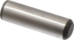 Value Collection - 3/4" Diam x 2-1/2" Pin Length Grade 8 Alloy Steel Standard Dowel Pin - C 50-58 Hardness, 114,000 Lb Breaking Strength, 1 Beveled & 1 Rounded End - Apex Tool & Supply